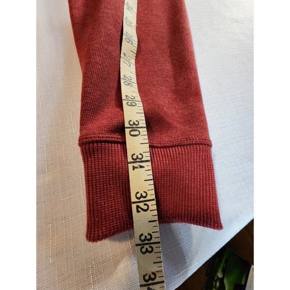 Under Armour ColdGear Storm Pullover Mens Small Loose Burgundy 1/2‎ Zip - Picture 11 of 14